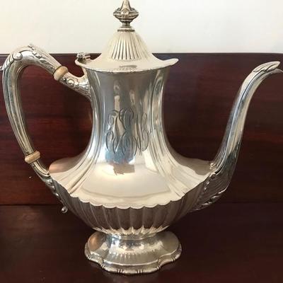 Sterling 5 piece Reed and Barton coffee service $1,500