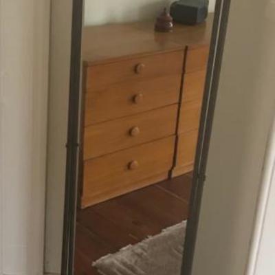 Standing dressing mirror $55