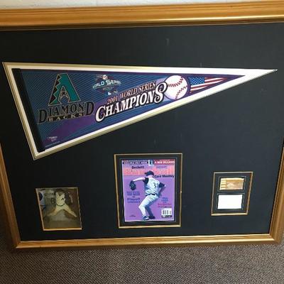 Curt Shilling Autographed Shadow Box