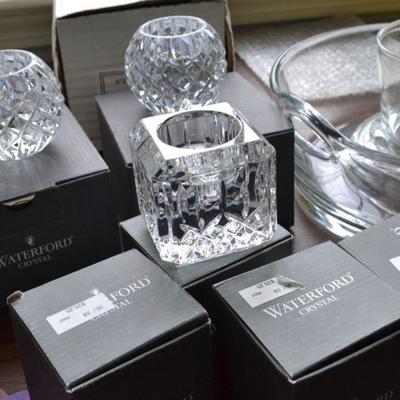 Waterford Crystal votive holders