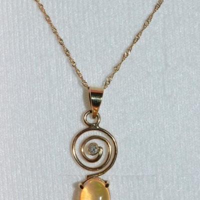 Gold necklace