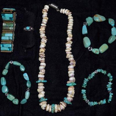 Turquoise jewelry