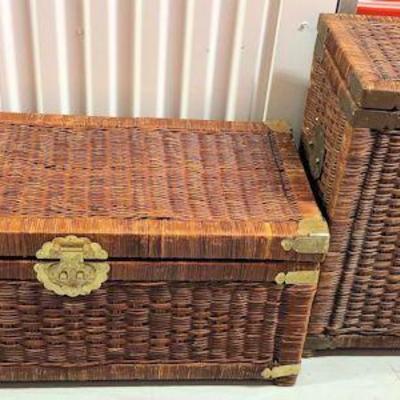 WHF018 Wicker Storage Units, Christmas Bags & More
