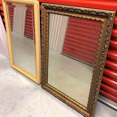 WHF023 Two Large Wall Mirrors