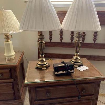 Lamps and Alarm Clock