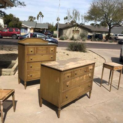 Vintage Furniture Bedroom Set