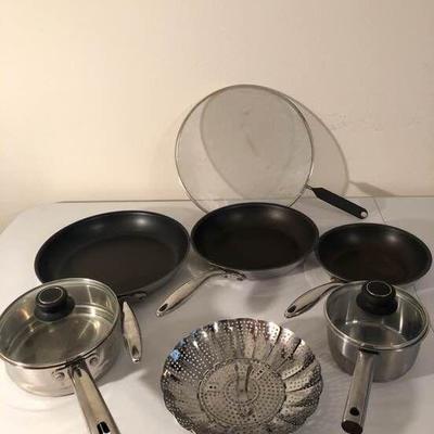 Frying Pans and Sauce Pans