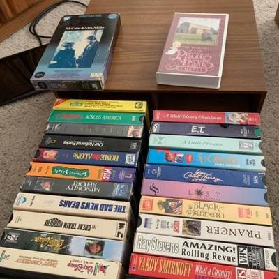 Assorted VHS Tapes 2