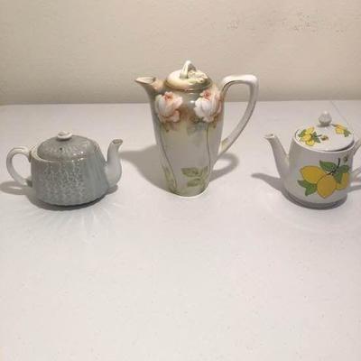 Three Tea Pots