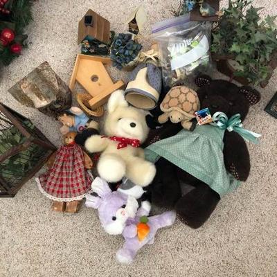 Bird Houses, Stuffed Animals, Beanie Babies