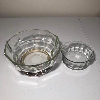 Crystal Glass Serving Bowls