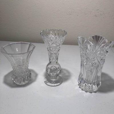 Three Small Vases