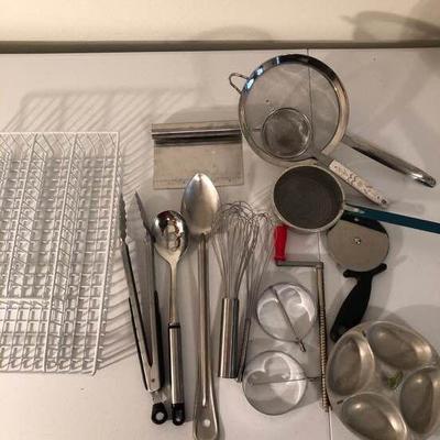 Assortment of Kitchen Utensils