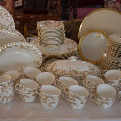 Antique bone china set