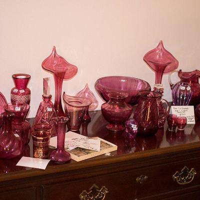 Vintage blown glass