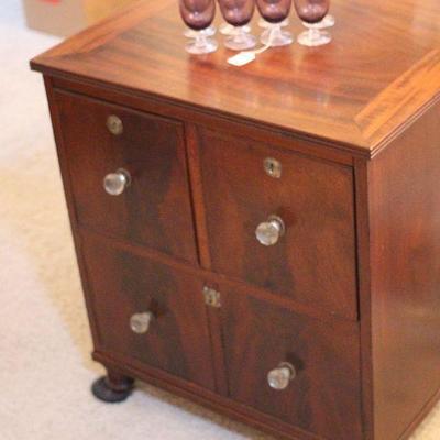 Antique liquor chest