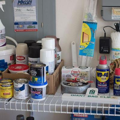 Garage items.