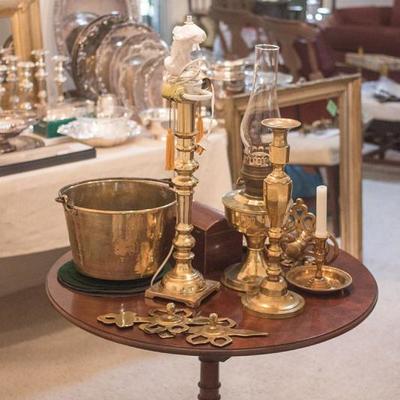 Vintage brass