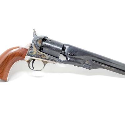 #107: Colt 1861 Navy Model F1300 Black Powder .36 Cal Revolver, Original Box, Never Fired
Serial Number: 41278 Barrel Length: 7.5