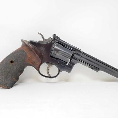 #147: Smith & Wesson .22lr Revolver
Serial Number: 3053 Barrel Length: 6