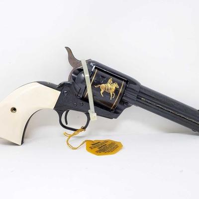 #132: Colt Single Action Army John Wayne Commemorative .45 Revolver with Case
Serial Number: CJWC0985
Barrel Length: 4.75