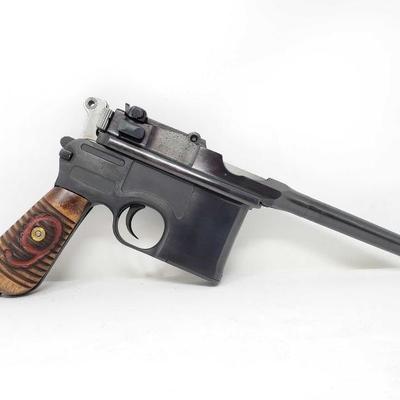 #176: Mauser Model 1930 9mm Semi-Auto Pistol with Mauser Manual
Serial Number: 891418 Barrel Length: 5.5