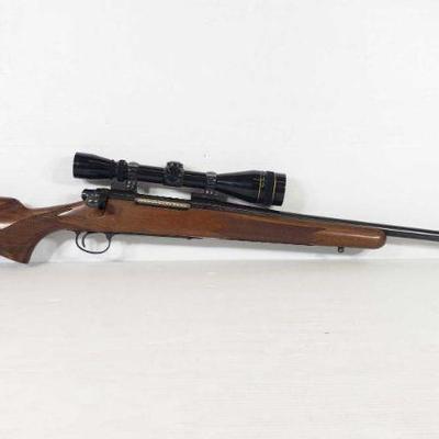 #358: Remington Model 700 .25-06 Cal Bolt Action Rifle
Leupold 4x12 Vari-X II Scope, Serial Number: C6548093 Barrel Length: 25
