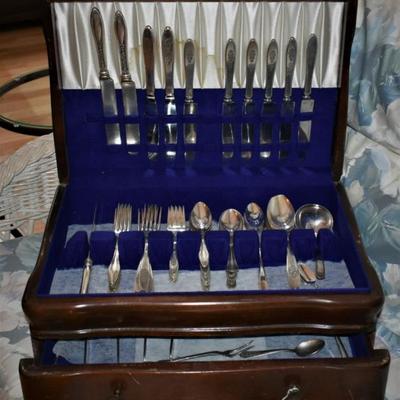 Sterling Plate Silverware Set