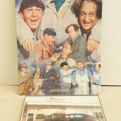 Three Stooges Puzzle and other Moe's Memorabilia