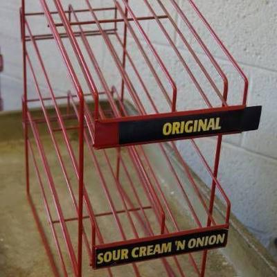 Restaurant Chip Product Rack..