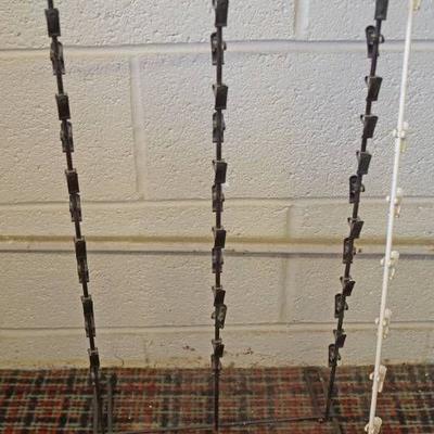 Two hanging Racks with Clips - Great for Retail or ...