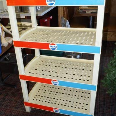 Plastic PEPSI Display Rack