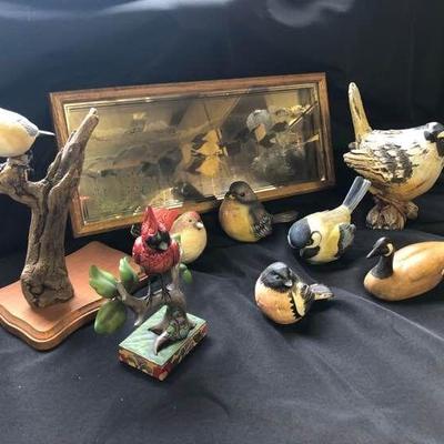Jim Shore bird figurine Cardinal Rule and Others