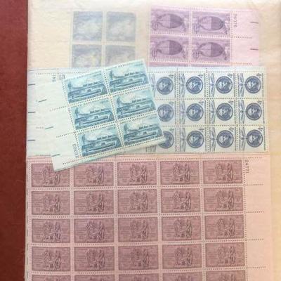 A collection of stamps sheets number three