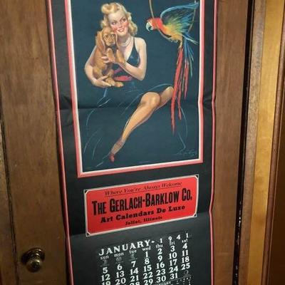 Vintage Bradshaw Crandell Marketing Calendar