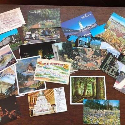 Vintage collection of postcards number five