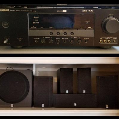 Yamaha NS-AP2800 Surround Sounds Speaker System & YST-SWO12 Subwoofer @ $140. Yamaha natural sound av receiver htr-6040 @ $60