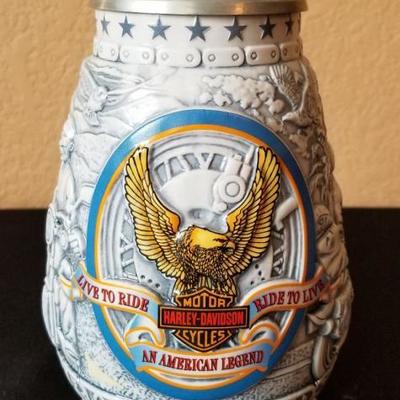 Harley Davidson stein mug