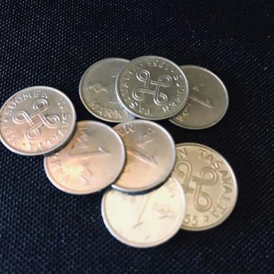 1955 Finland 1 Markka @ $0.50 (2 available)
1954 Finland 1 Markka @ $0.50
1956 Finland 1 Markka @ $1 (3 available)
1957 Finland 1 Markka...