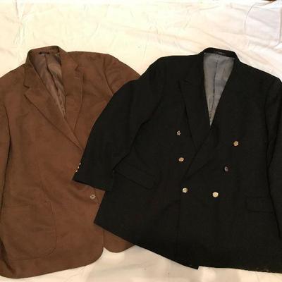 Men's coats and jackets, plus women's faux fur coats. Sizes XL - XXXXL