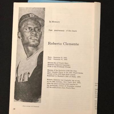 A high school booklet. In memory of .. Estate sale price: $75