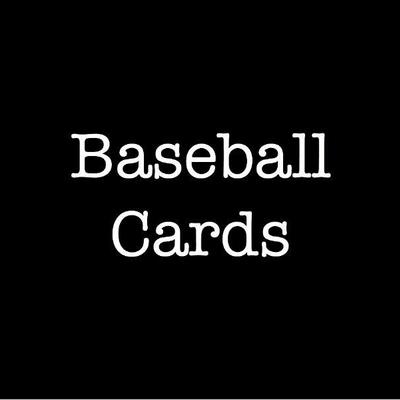 Baseball Cards