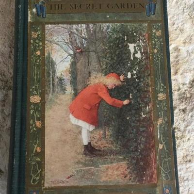 The Secret Garden by Frances Hodgson Burnett. First Edition! 1911. Hardcover. $115