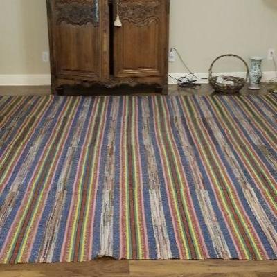 Hand braided rug. Very large. $500 