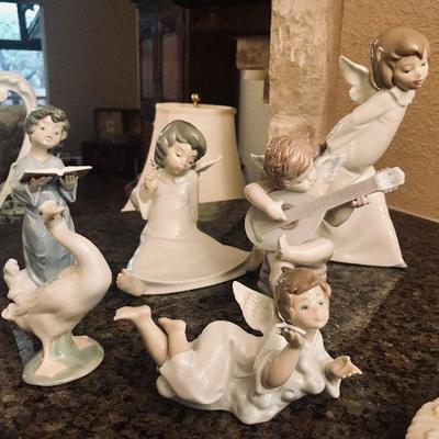 Retired Lladro. Various. Angles.