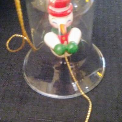 Vintage Silvestri Glass Christmas Tree Ornament