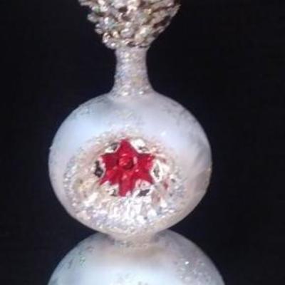 Vintage Christmas tree Indented Topper $10.00