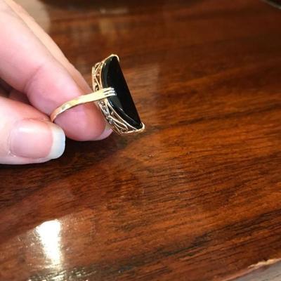 All jewelry reviewed and detailed by Jewelry Appraiser: 14K GOLD WITH SMOKY QUARTZ. $250