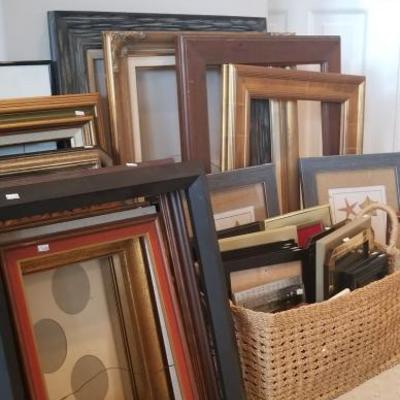 Frames. Between $4 and $20 