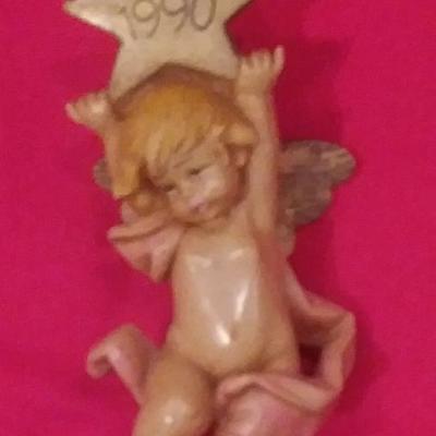 Vintage Christmas Fontanini Cherub (Italy 1990)
